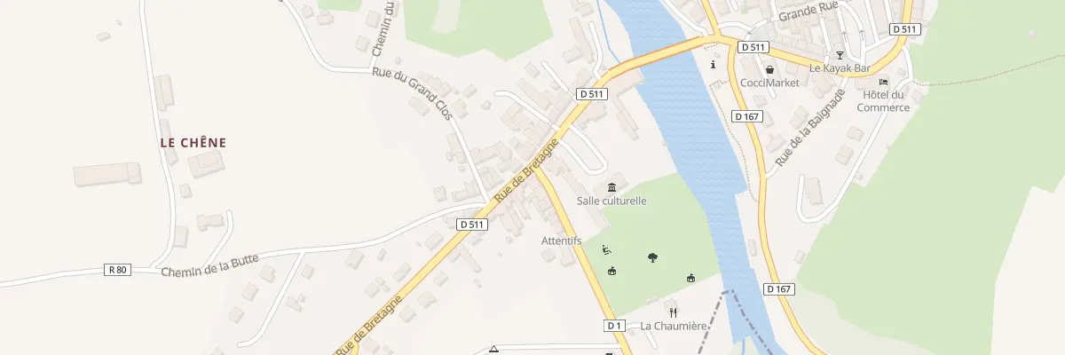Plan du 3 Rue de Bretagne à Pont-d’Ouilly