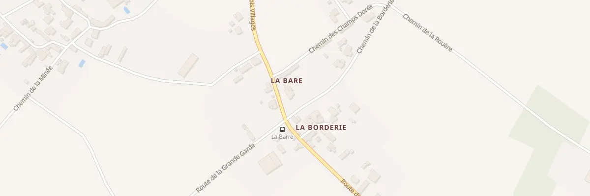 Plan du 180 Rte des Trois Villages à Germond-Rouvre