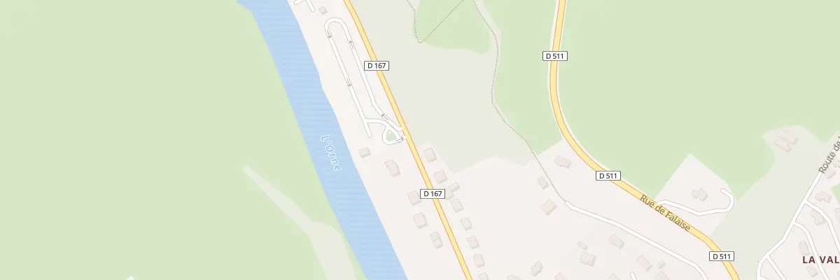 Plan du 23 Rue de la Libération à Pont-d’Ouilly