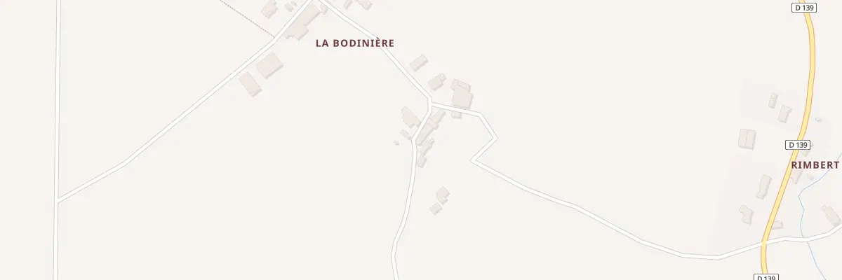 Plan du 14 La Bodinière à Clessé