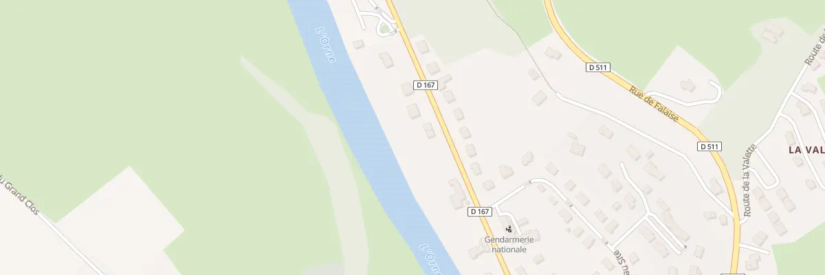 Plan du 32 Rue de la Libération à Pont-d’Ouilly