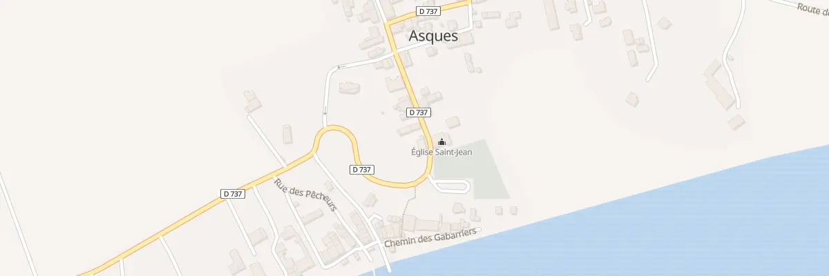 Plan du 25 Rue de l’’Eglise à Asques