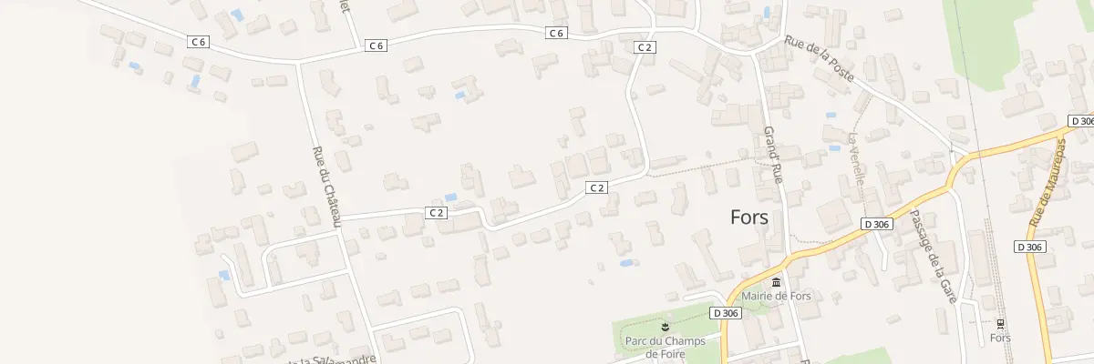 Plan du 24 Rue de la Chamerie à Fors