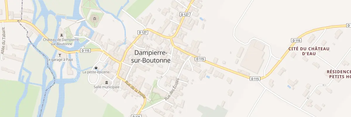 Plan du 3A Rue de l’Eglise à Dampierre-sur-Boutonne