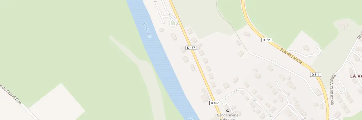 Plan du 34 Rue de la Libération à Pont-d’Ouilly