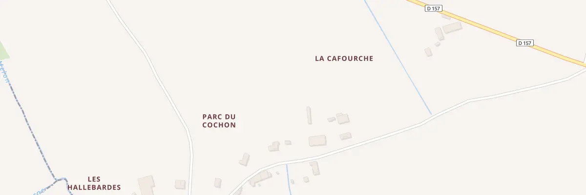 Plan du 36 Les Hallebardes à Bussac-Forêt