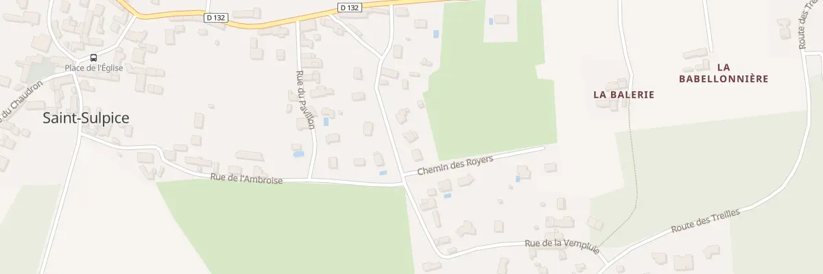 Plan du 15 Rue de la Sansonnière à Blaison-Saint-Sulpice
