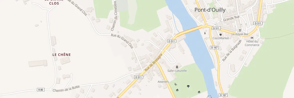 Plan du 24 Rue de Bretagne à Pont-d’Ouilly