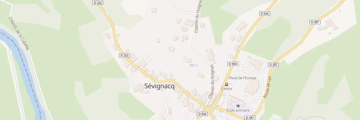 Plan du 143 Che du Hoignas à Sévignacq-Meyracq