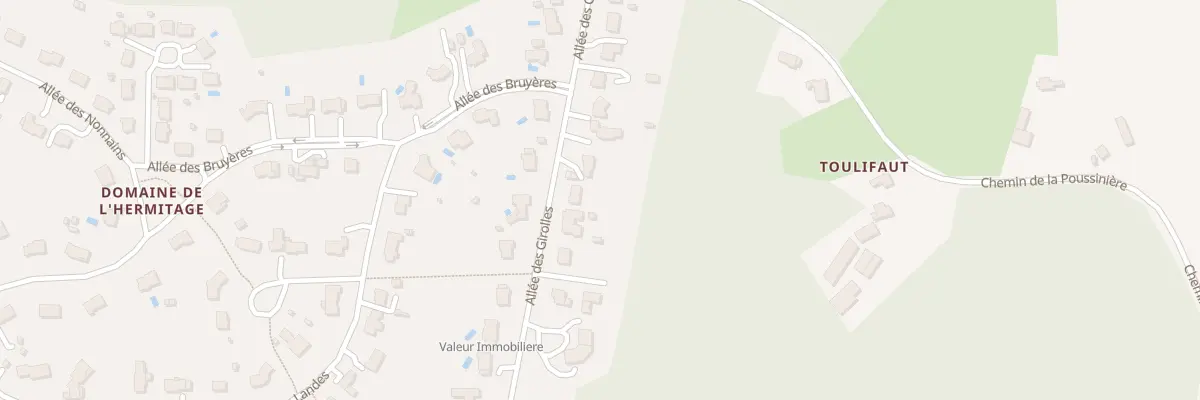 Plan du 20 All des Girolles à Rives-du-Loir-en-Anjou