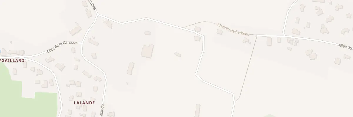 Plan du 91 Serbeau à Bonnetan