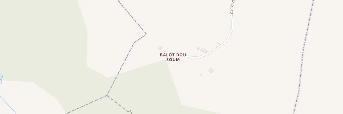 Plan du 55 Camin de Serrat à Mialos