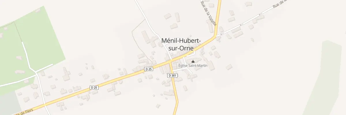 Plan du 2 Rue du Clos Saint Martin à Ménil-Hubert-sur-Orne