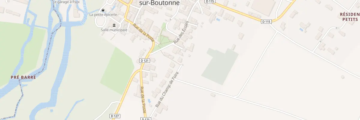 Plan du 17 Rue du Champ de Foire à Dampierre-sur-Boutonne