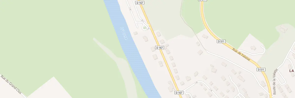 Plan du 36 Rue de la Libération à Pont-d’Ouilly