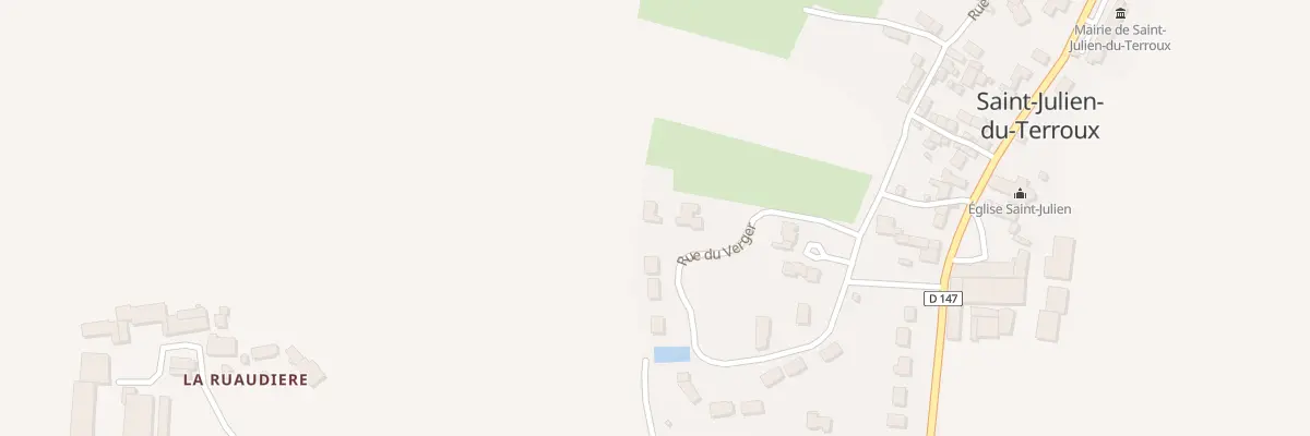 Plan du 7 Rue de la Pommeraie à Saint-Julien-du-Terroux