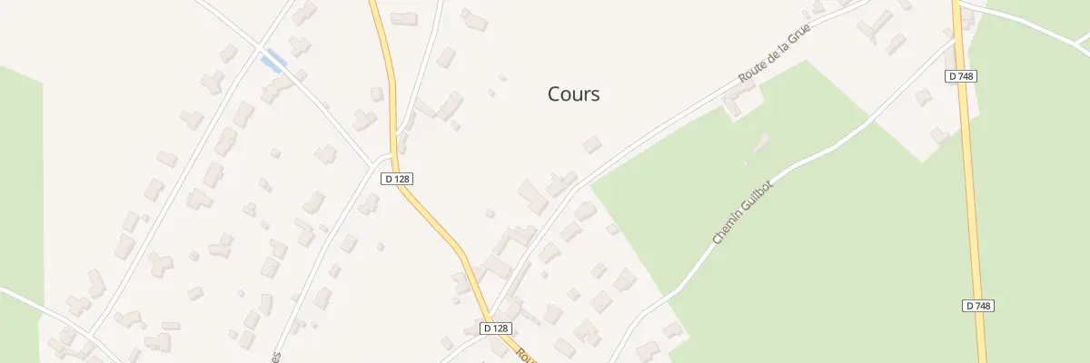 Plan du 9 Rte de la Grue à Cours