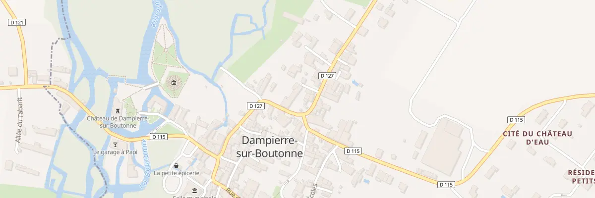 Plan du 23 Rue du Dix Neuf Mars à Dampierre-sur-Boutonne