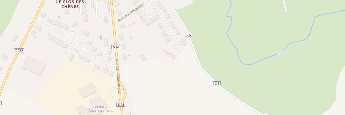 Plan du 12 Rue des Noisetiers à Val-du-Maine