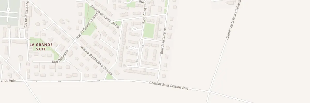 Plan du 302 Rue de la Luzerne à Bernières-sur-Mer