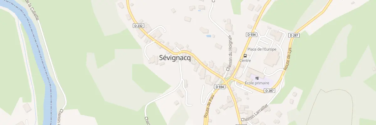 Plan du 115 Rte de Bescat à Sévignacq-Meyracq