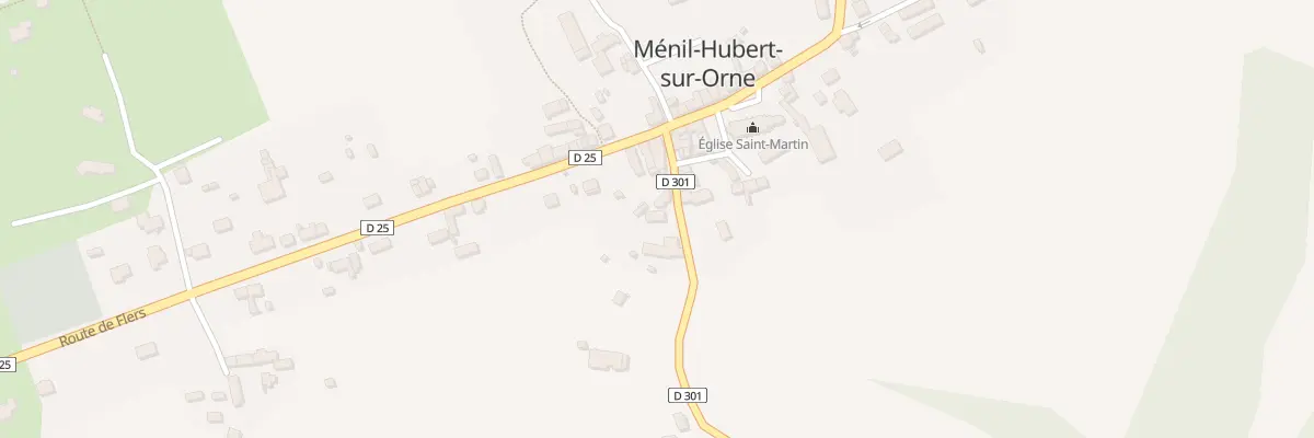 Plan du 6 Rue du Lavoir à Ménil-Hubert-sur-Orne