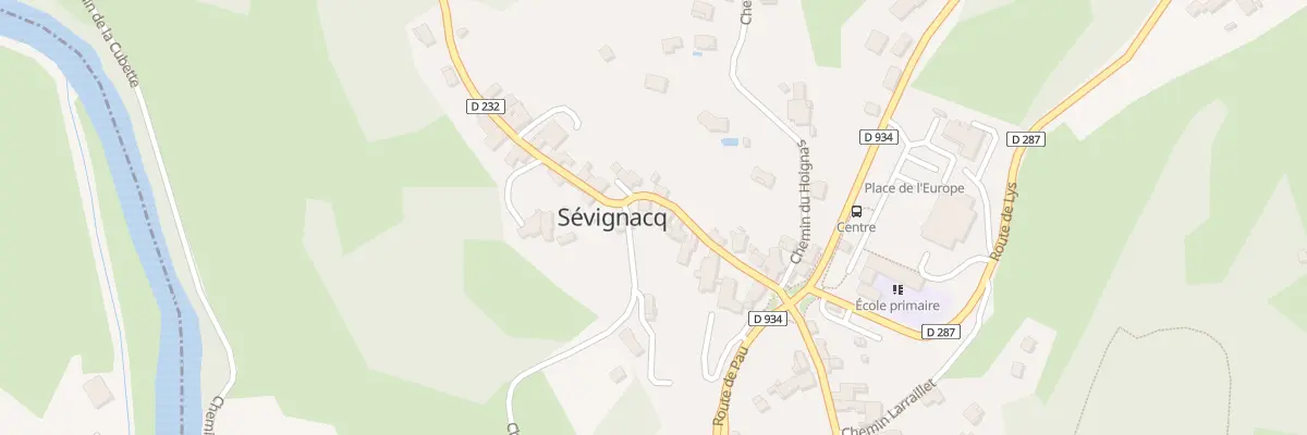Plan du 5579 Le Village à Sévignacq-Meyracq