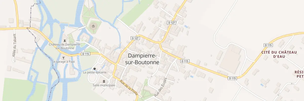 Plan du 9 Rue des Amarantes à Dampierre-sur-Boutonne