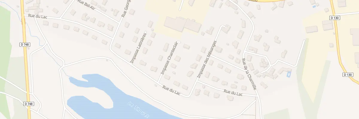 Plan du 4 Imp Chanteclair à Secondigny