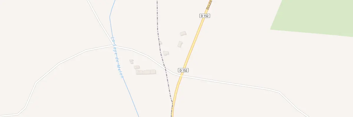 Plan du 14 Rte de Saint Savin à Corignac