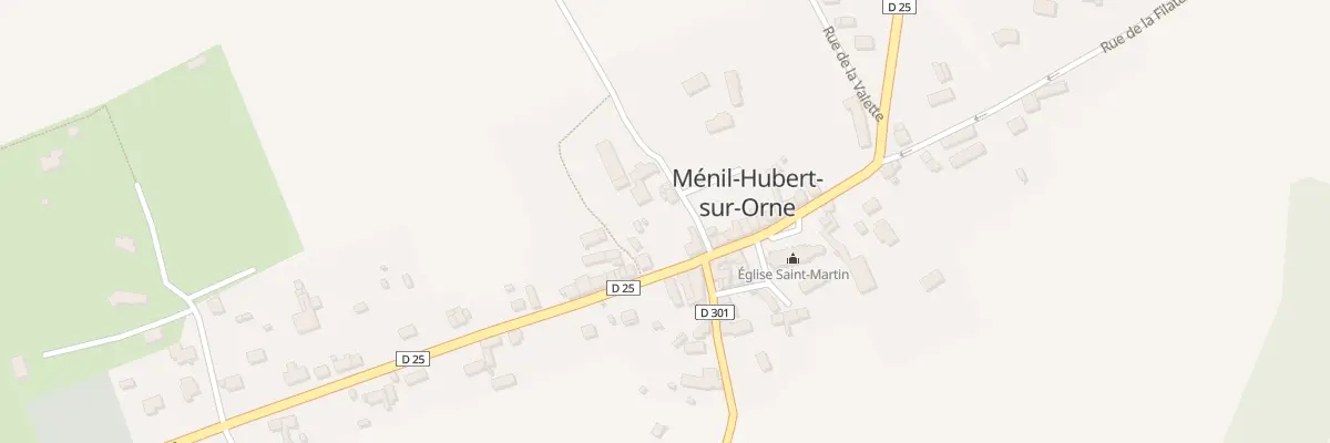 Plan du 3 Rue du Clos Saint Martin à Ménil-Hubert-sur-Orne