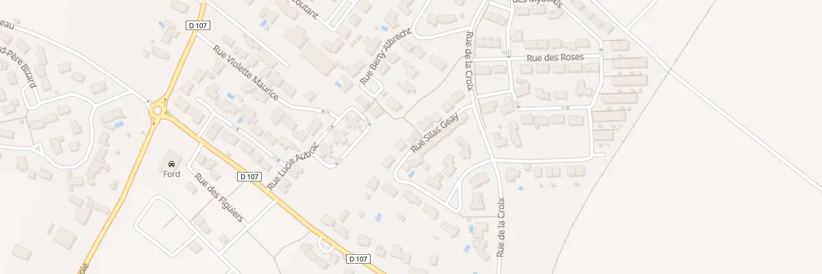 Plan du 209 Rue Silas Geay à Échiré