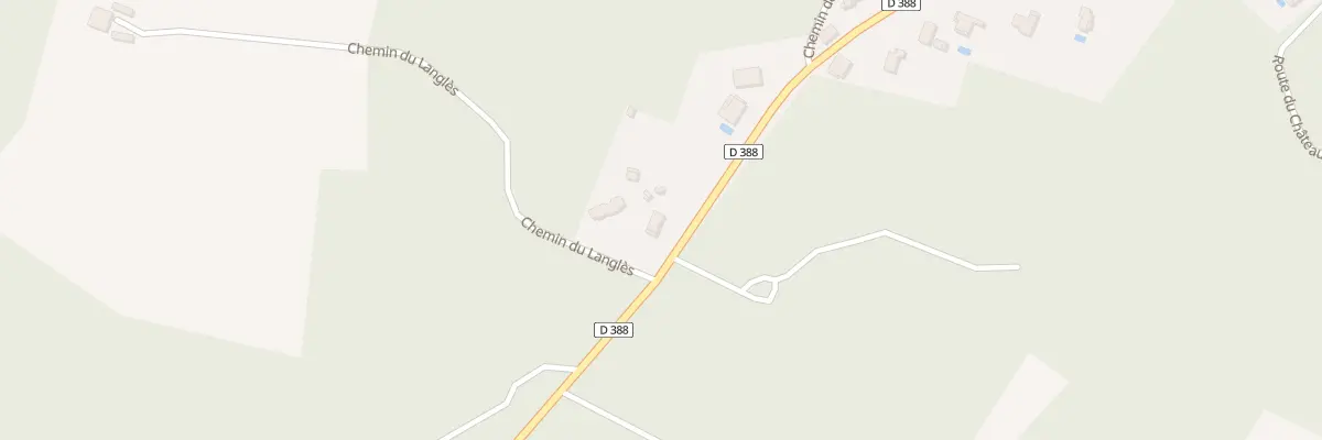 Plan du 684 Rte de Mont-de-Marsan à Laglorieuse