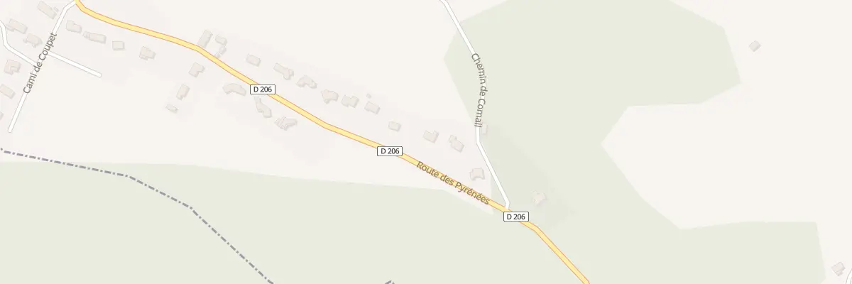 Plan du 115 Cami de Comail à Lonçon