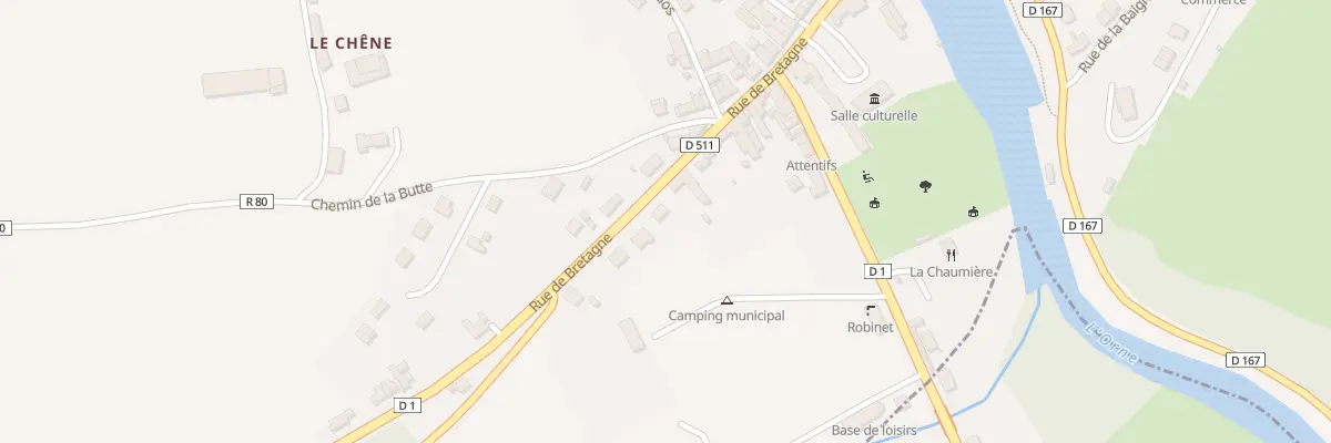 Plan du 27 Rue de Bretagne à Pont-d’Ouilly