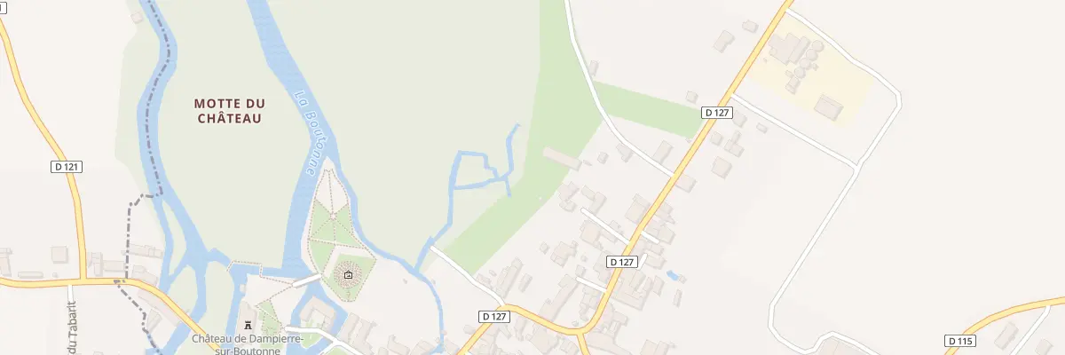 Plan du 8 Imp de la Doue à Dampierre-sur-Boutonne