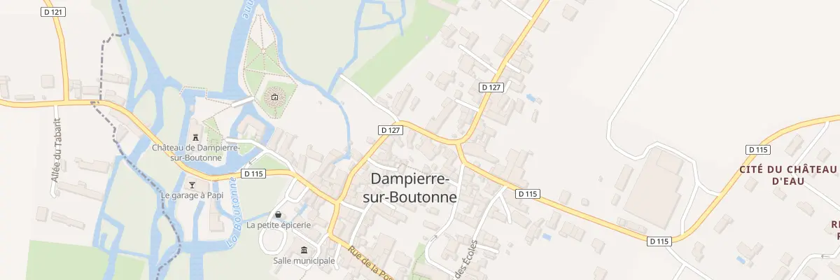 Plan du 24 Rue du Dix Neuf Mars à Dampierre-sur-Boutonne