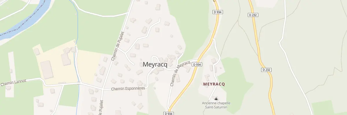 Plan du 27 Che Planteroze à Sévignacq-Meyracq