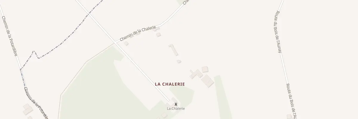 Plan du 2 Che de la Châlerie à Corzé