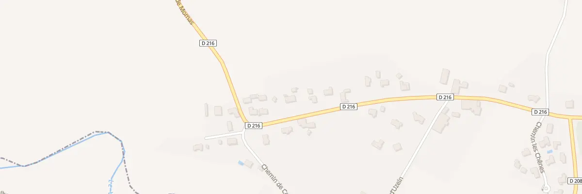 Plan du 500 Rte de Momas à Caubios-Loos