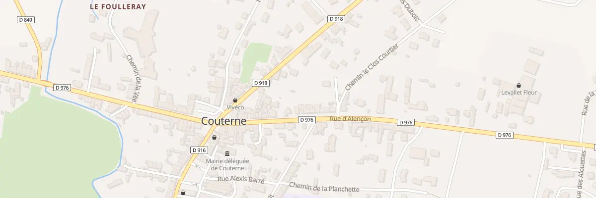 Plan du 35 Rue d’Alencon Couterne à Rives d’Andaine