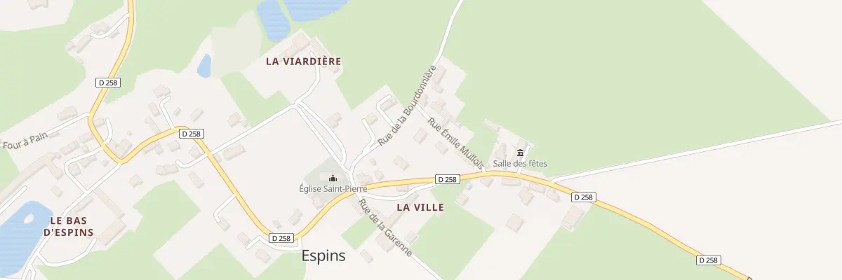 Plan du 3 Rue Mullois à Espins