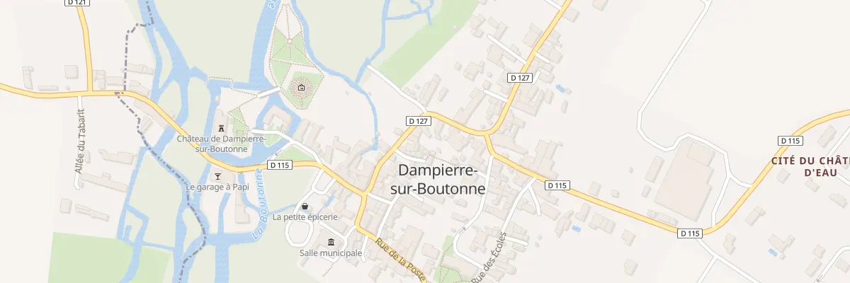 Plan du 18 Rue du Dix Neuf Mars à Dampierre-sur-Boutonne
