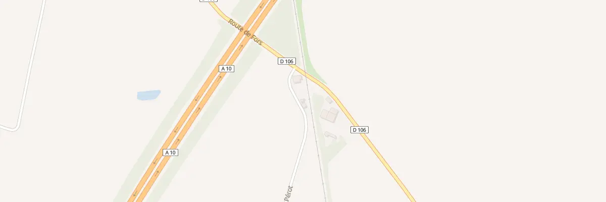 Plan du 1 Rte de Fors à Aiffres