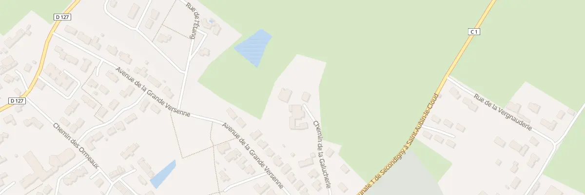Plan du 5399 La Galucherie à Secondigny