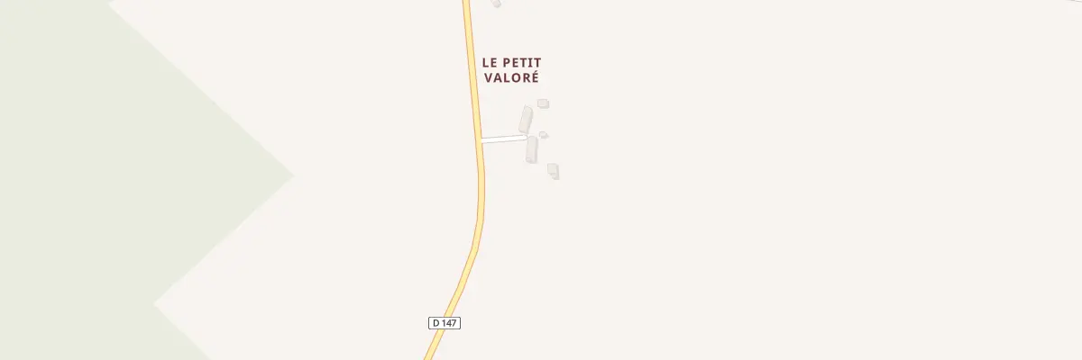 Plan du 1 Le Petit Valore à Charchigné