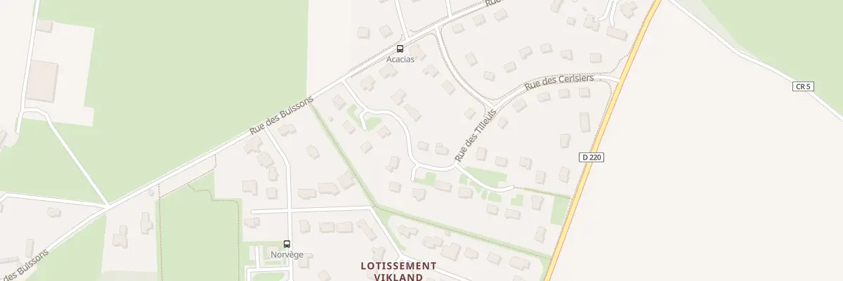 Plan du 7 Rue des Tilleuls à Villons-les-Buissons