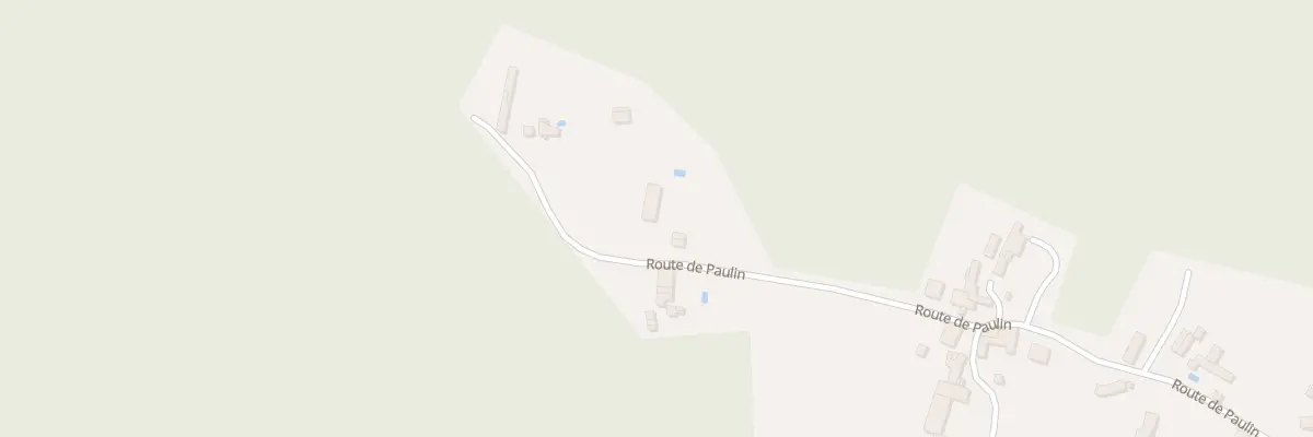Plan du 54 Rte de Paulin à Budos