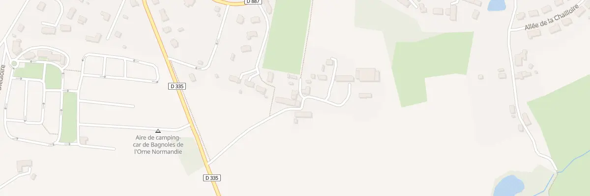 Plan du 7 Imp de la Guéronnière à Bagnoles de l’Orne Normandie