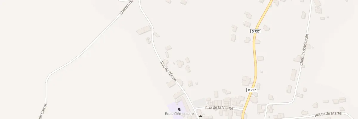 Plan du 210 Rue de l’’Ecole à Asques